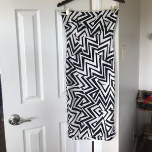 Bebe strapless fun dress